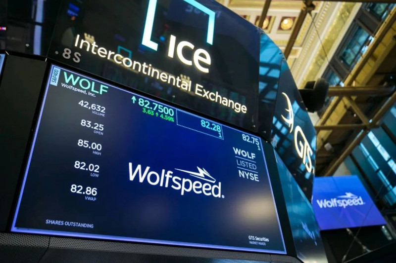 Wolfspeed 紐交所上市高光時刻！